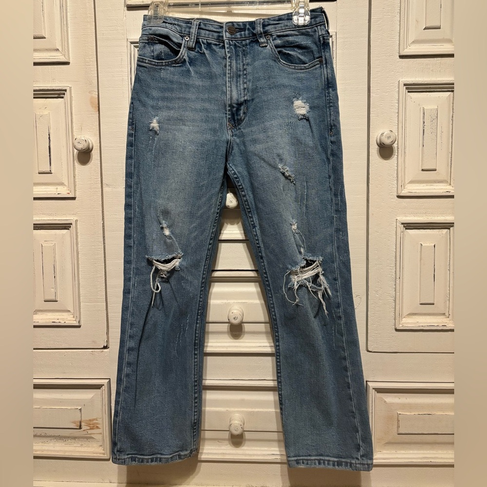Dear John Light Blue Distressed Denim Jeans